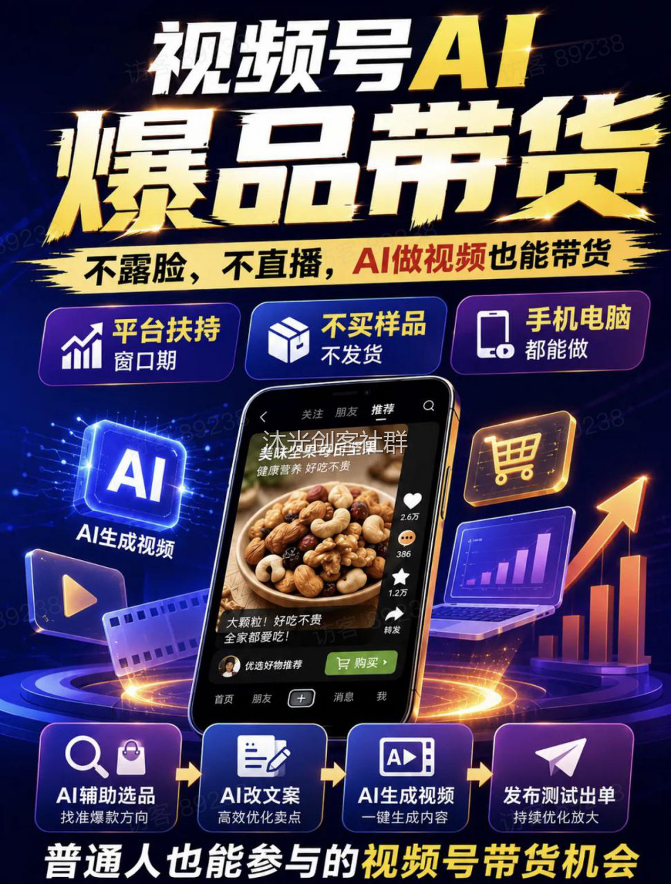 AI视频号带货 展示图 1